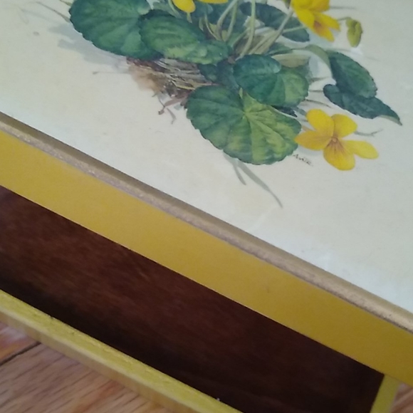 Vintage Mottahedeh wood flower box - Picture 8 of 11